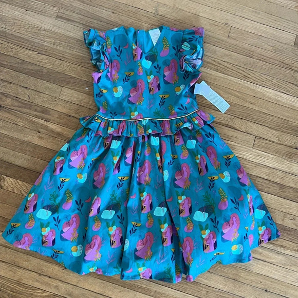 NWT Disney Frozen 2 Ana and Elsa Party Dress | Size 9/10 - Picture 1 of 6